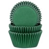 Formas Mini Cupcakes Verde Escuro